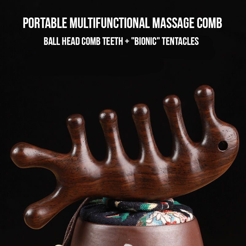 ZenTouch™ - Holz-Massagekamm | 50 % RABATT