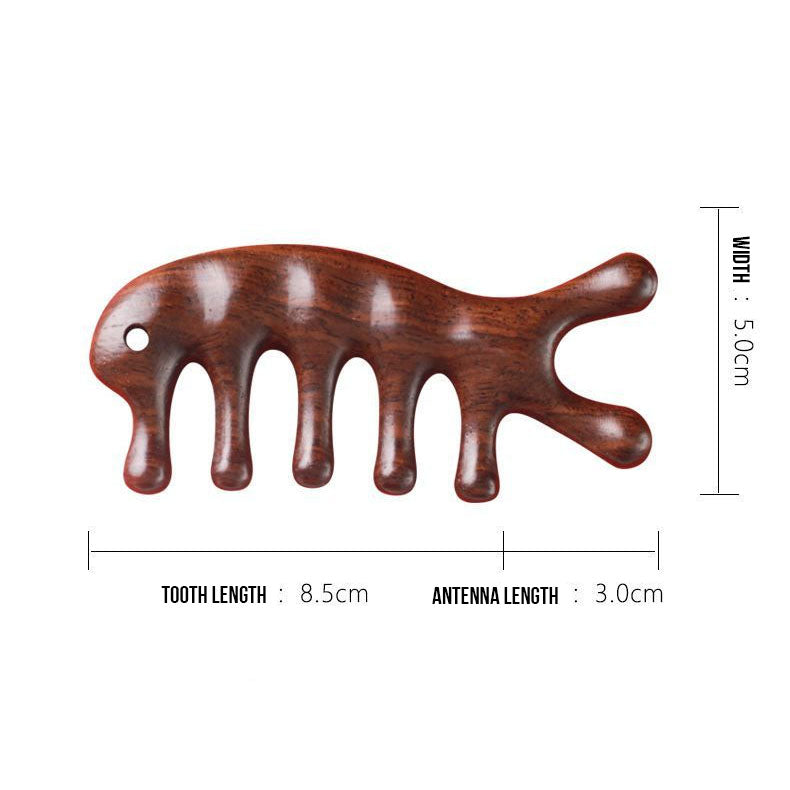 ZenTouch™ - Holz-Massagekamm | 50 % RABATT