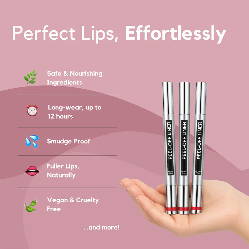 LushLine™ – Peel-Off-Lippenkonturenstift
