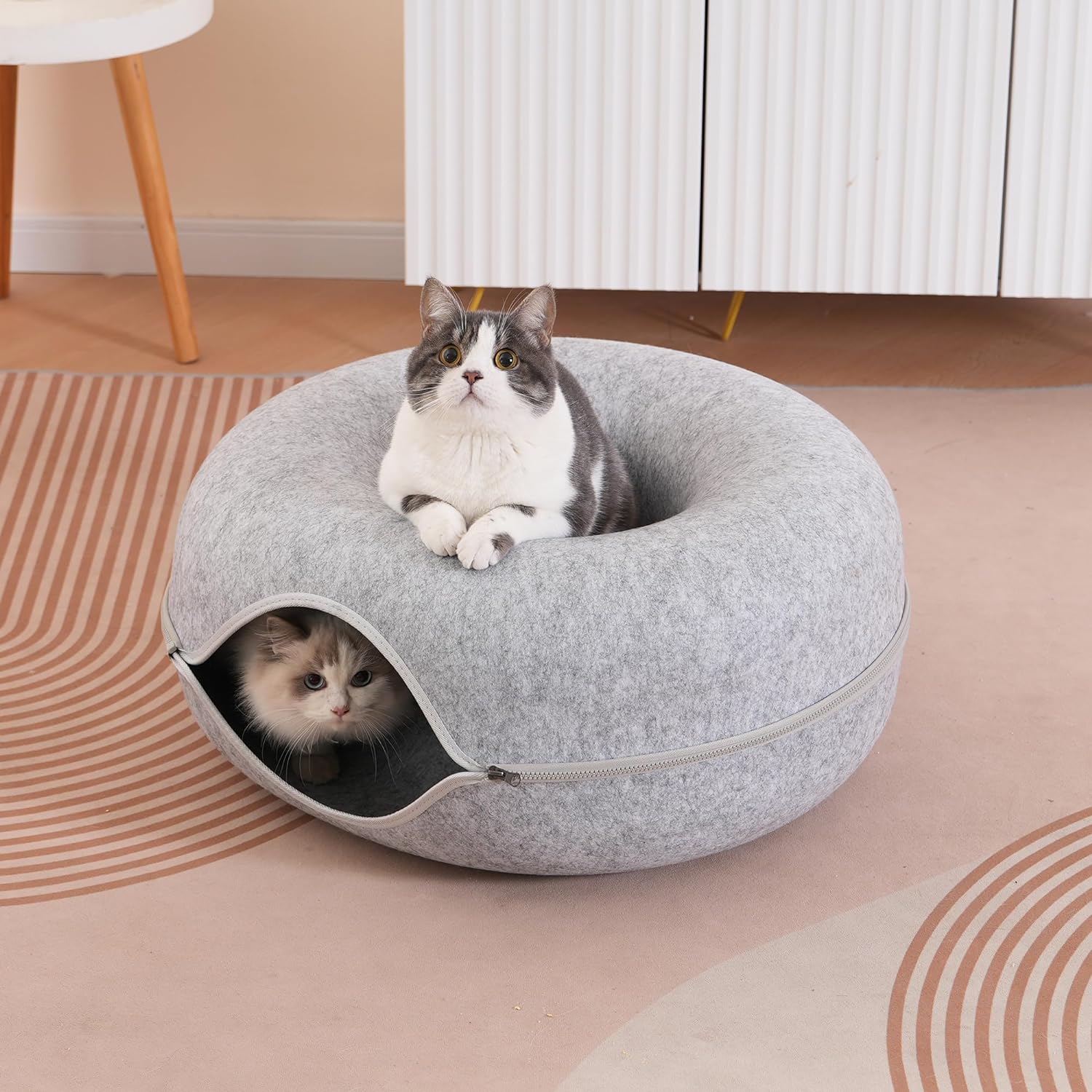 SnuggleTunnel™ | 2 in 1 Katzentunnelbett