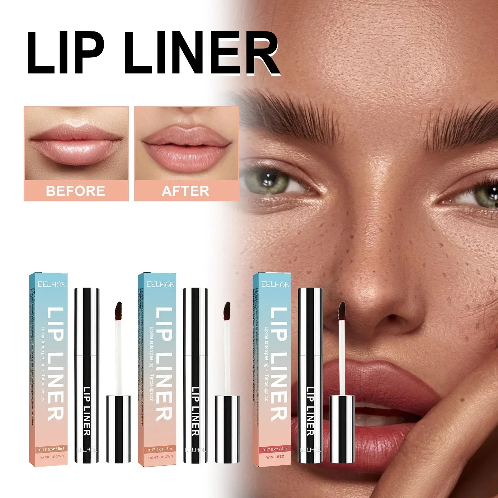 VelvetLips™ – Wasserfester matter Lippenkonturenstift