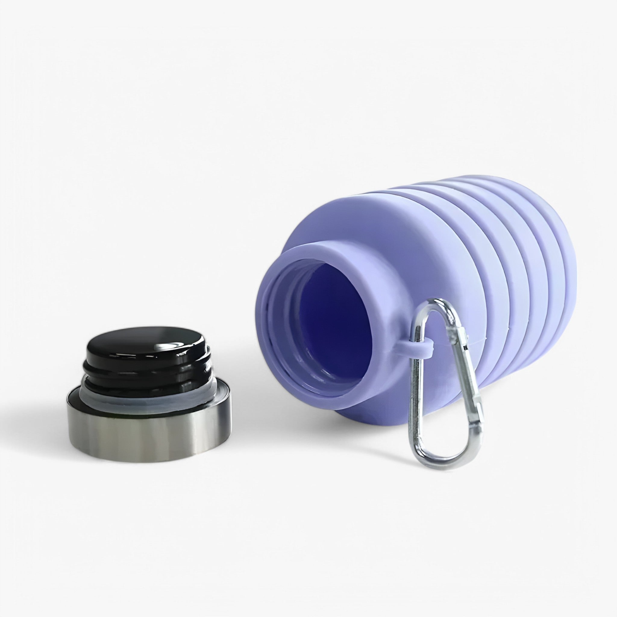 FlexiBottle™ | Faltbare 500ml Silikon-Wasserflasche | 1+1 GRATIS