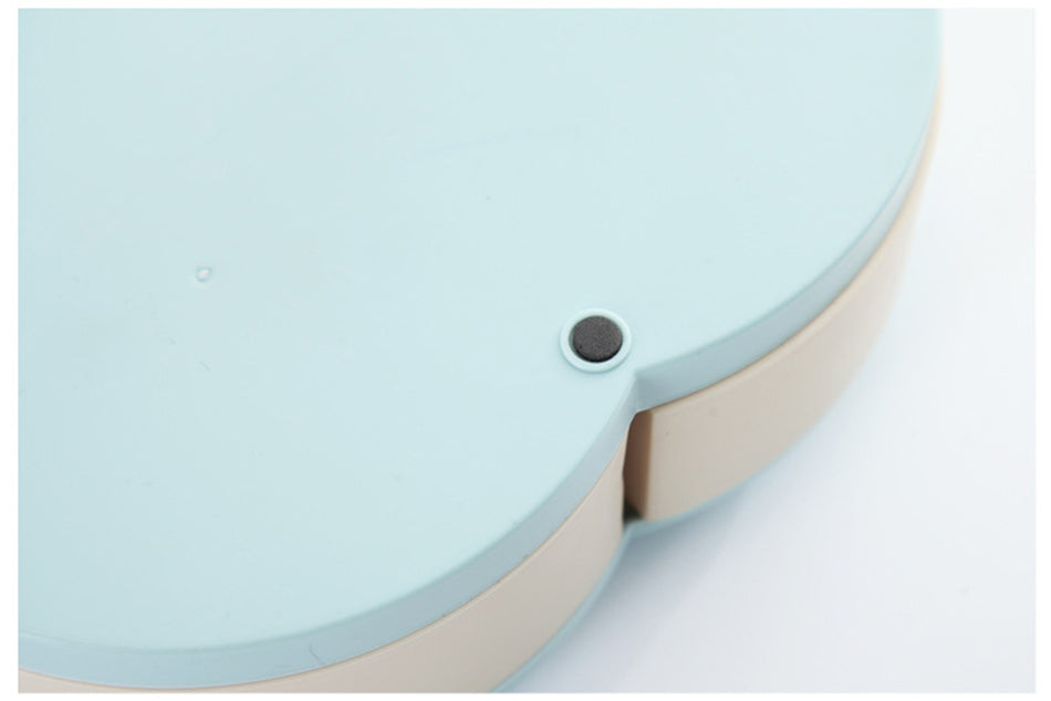 BloomTray™ – Drehbare Snackbox in Blumenform