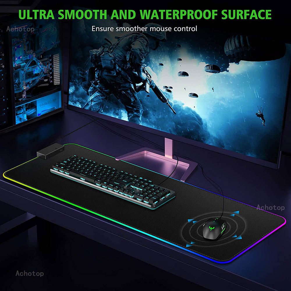 GlowControl™ | LED Desk Mat/Mouse Pad