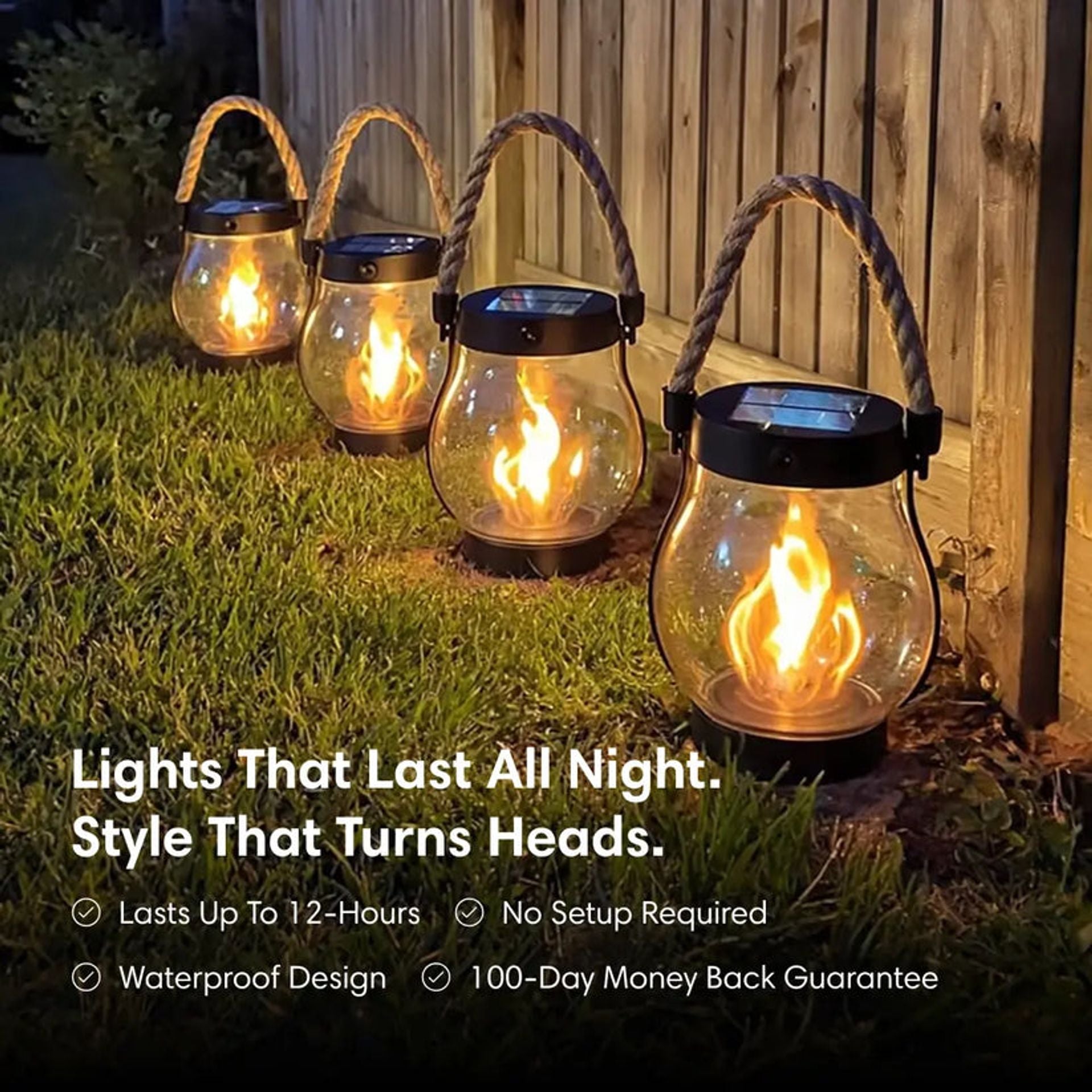 LumaFlare™ Solar Lanterns | 1+1 GRATIS!