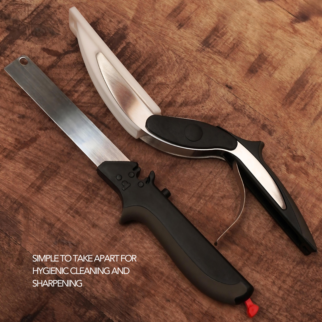 SafeSlice Pro™ - Das Messer und Schneidebrett in einem!