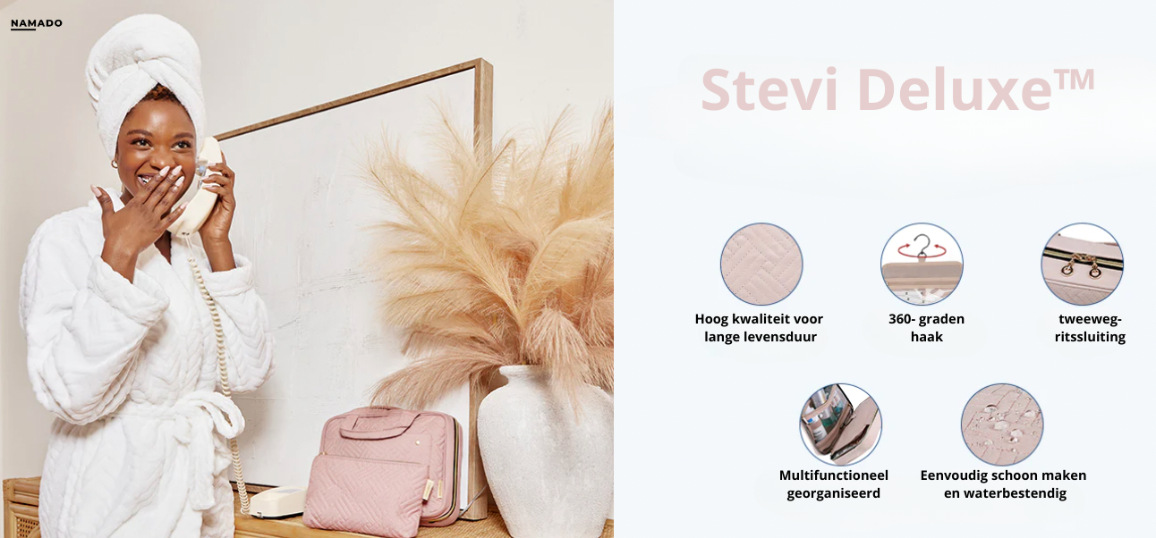 Stevi Deluxe™ - Der ultimative Organizer mit eleganter Platzersparnis