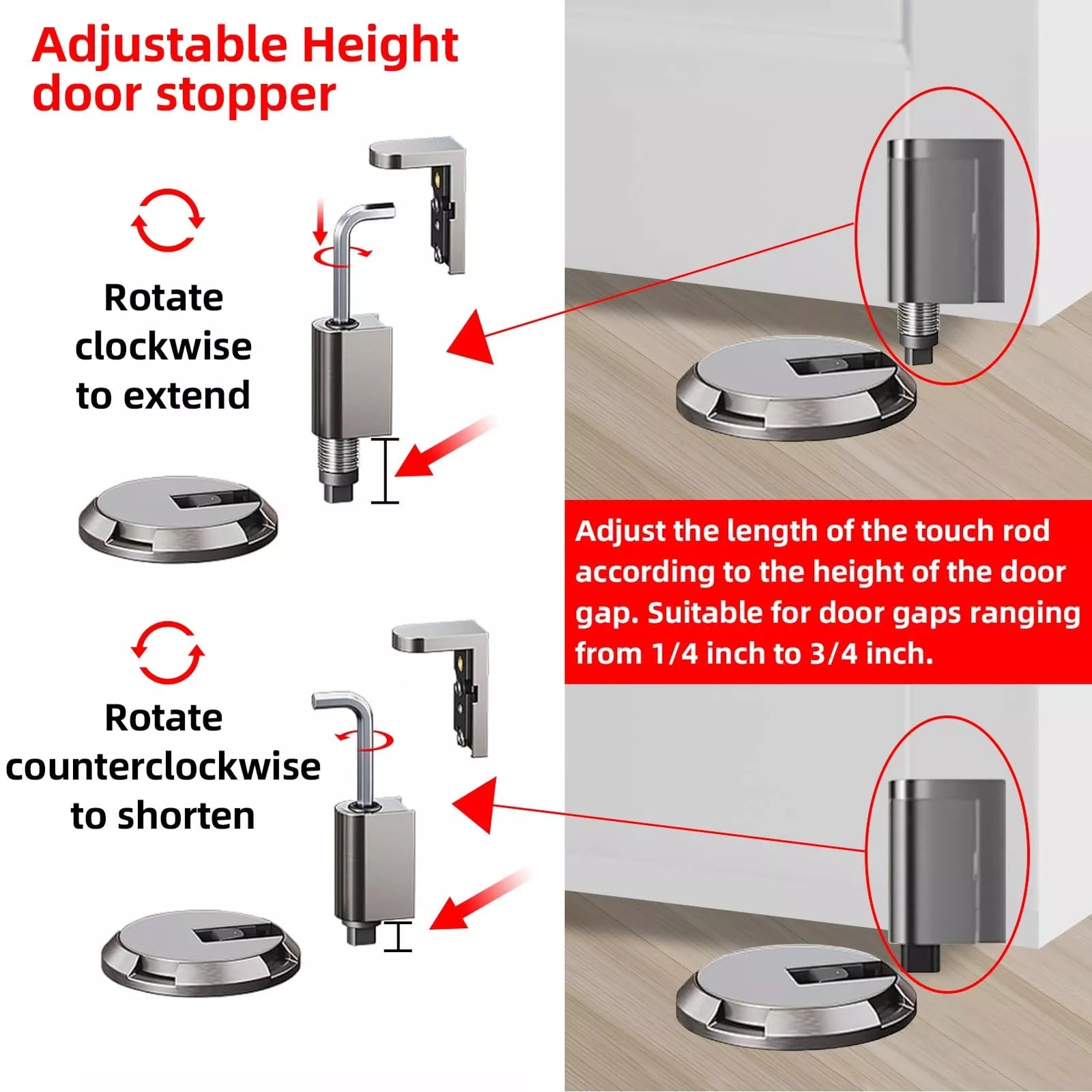 DoorGuard™ – Stabil, stilvoll und ohne Werkzeug!