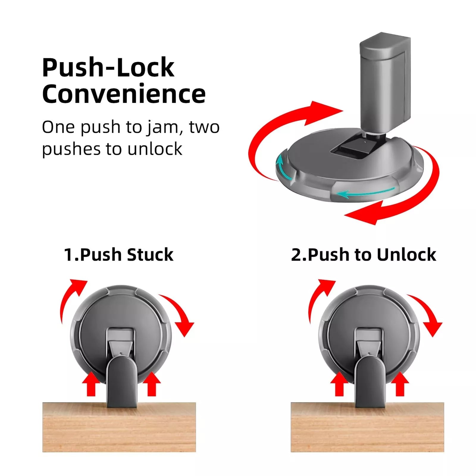 DoorGuard™ – Stabil, stilvoll und ohne Werkzeug!
