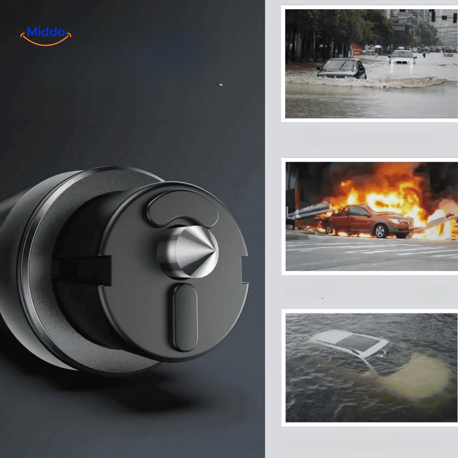 Safekey™ – 2-in-1-Notfallhilfe | 1+1 GRATIS