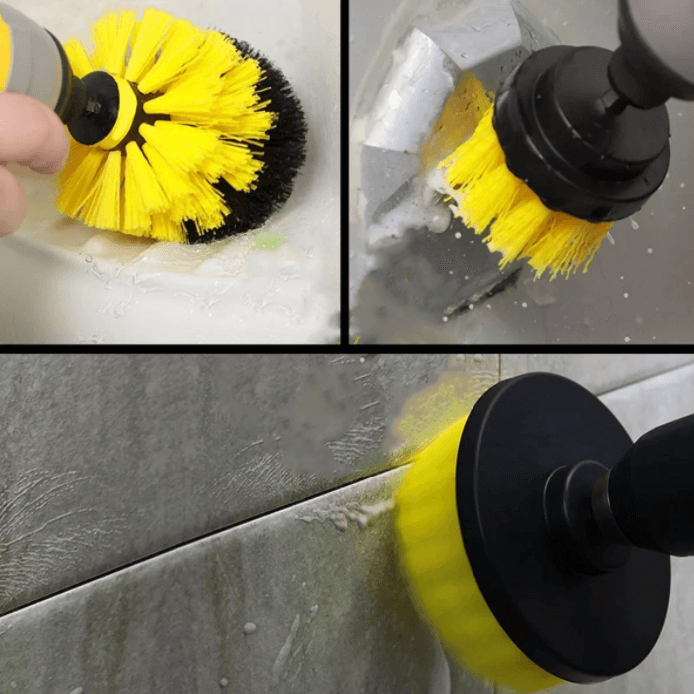 DrillBrush™ – Elektrisches Reinigungsbürstenset (4-teilig)