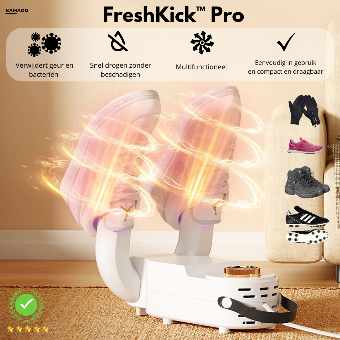 ShoeFresh Pro™ – Geruchs- und bakterienfreier Schuhtrockner